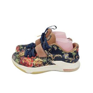 Nike Men's Navy Tan KD 7 EXT QS Floral Loop Low Top Athletic Sneaker Size 8